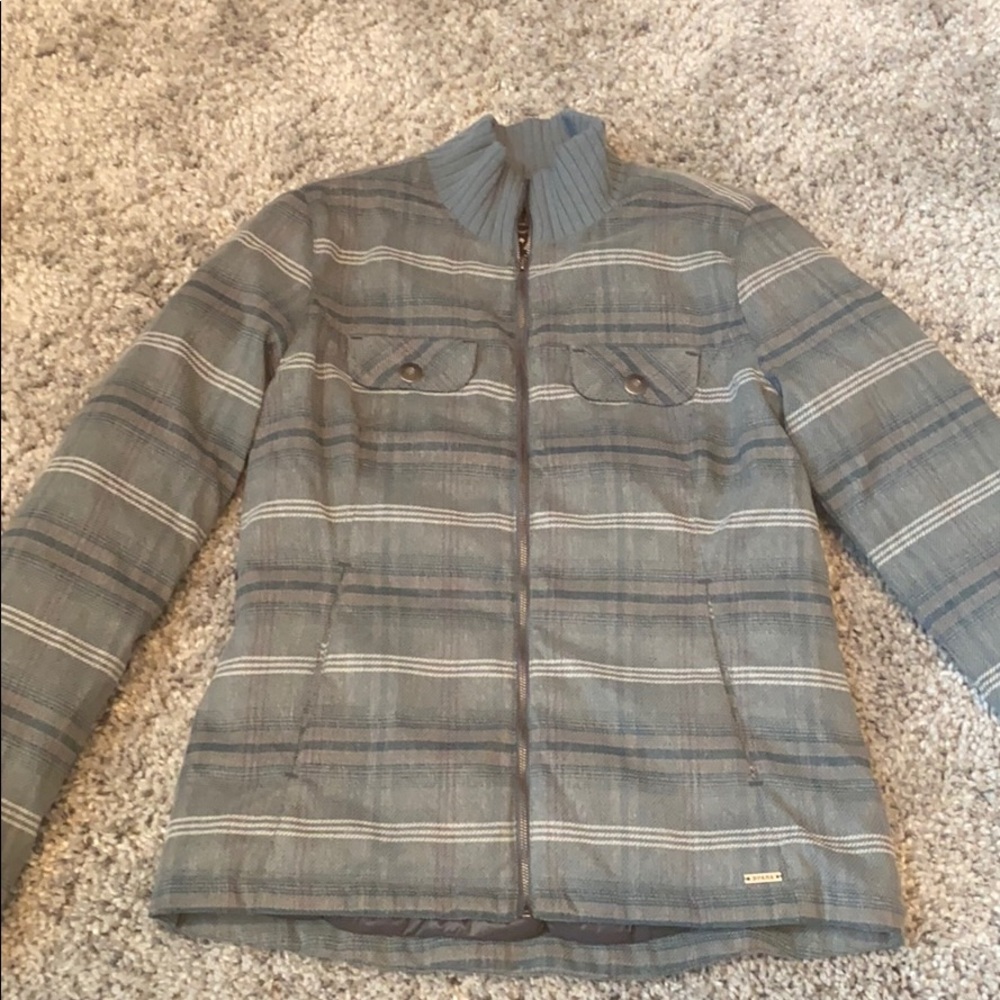 NWT Prana Showdown Bayou Blue Jacket